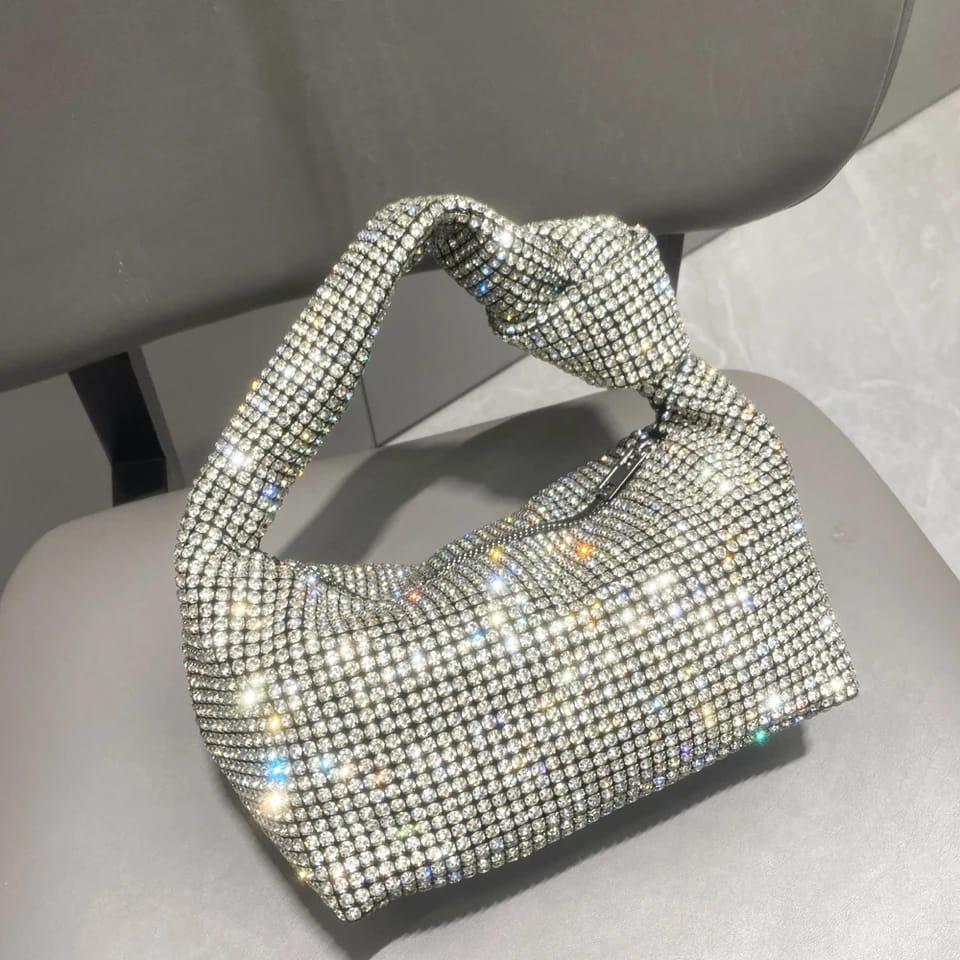 Rhinestone  satchel bag