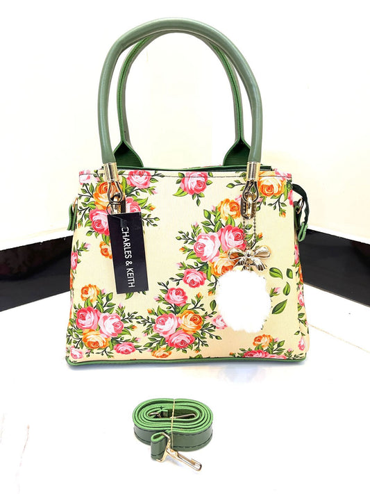 Floral handbags