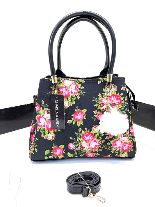 Floral handbags