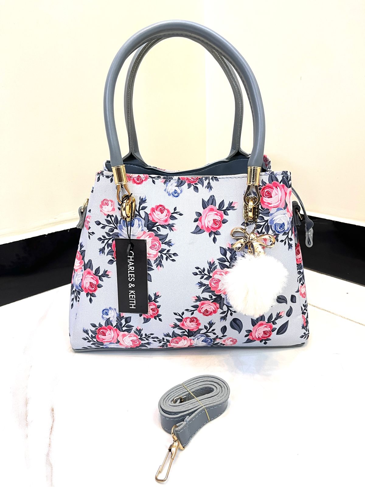 Floral handbags